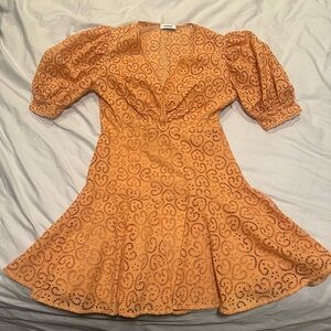 Sandro eyelet dress 
Size 38
Only worn once